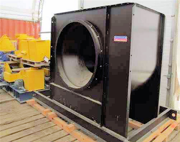 Unused Feeco 9' Dia. X 60' L Rotary Drum Dryer)